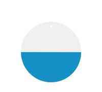 Poezjzw The Bavarian Flag Pattern Car Air Fresheners 4 Pcs Round Shape Hanging Aromatherapy Tablets Scented Fresheners For Bedroom Closet Shoe