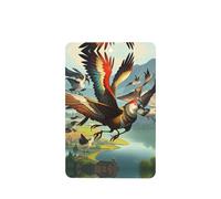 Poezjzw The Birds Are Dancing. Pattern Car Air Fresheners 4 Pcs Rectangle Hanging Aromatherapy Tablets Scented Fresheners For Bedroom Closet Shoe