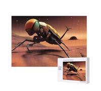 Poezjzw Thorny Fire Rockhopper Adult Classic Jigsaw 300 Pieces Wooden Puzzle Modern Home Decor Intellectual Game 40 X 28 Cm