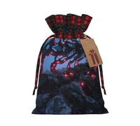 POEZJZW Tree Growing On Rock Drawstring Gift Bag For Christmas, Birthday Parties And Anniversaries Storage Of Candy, Gifts And Daily Small Items
