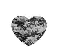 Poezjzw Tree In The Waves Pattern Car Air Fresheners 4 Pcs Heart Shape Hanging Aromatherapy Tablets Scented Fresheners For Bedroom Closet Shoe