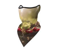 POEZJZW Turnip Pattern Bandana Head Wrap Face Scarf Mask Neck Warmer Multifunctional Headwear