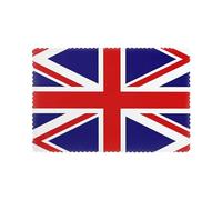 Poezjzw Uk Flag Pattern Placemats Set Of 6, 12 X 18 Inch Seasonal Summer Table Mats For Party Kitchen Dining Decoration