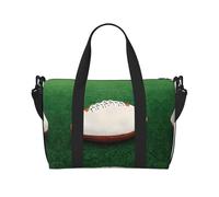 Poezjzw White Rugby Ball Travel Duffle Bag Weekender Carry On Tote Bags For Women Hospital Bags For Labor And Delivery Overnight Luggage Bag, Black, One Size