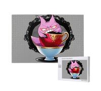 Poezjzw Wicked Fantasy Teacups Adult Classic Jigsaw 1000 Pieces Wooden Puzzle Modern Home Decor Intellectual Game 75x50cm