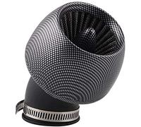 POFET 28mm-42mm Motorcycle Air Filter Carbon Fiber Universal Air Filter Cleaner for 150cc 200cc 250cc Scooter Motorcycle ATV - Elbow