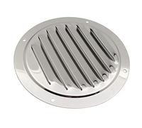 POFET 2Pcs 4 inch Stainless Steel 316 Round Louvre Air Vent,Marine Boat Cabin Ventilation Ventilator Grille Cover Accessories