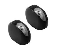 POFET 2pcs Automatic Cable Cord Wire Organizer Bobbin Winder Smart Wrap Earphone Bobbin Wrap in-Ear Headset Smart Storage Box Headphone Keeper Tangle-Free Portable Manager 2.8 x 2 x 1 inch(White)