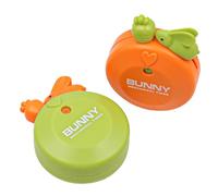 POFET 2PCS Kitchen Timer,Bunny 60 Minutes/1 Hour Count Down Alarm Reminder Egg Timers round Wind Up Mechanical Timer for Baking Boiling Eggs Cooker Teachers Kids