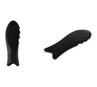 POFET 2pcs Manual Fish Shaped Gua Sha Board Full Body SPA Self Massage Scraping Board for Beauty Salon, Home