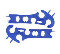 POFET 2pcs Solar Connector Wrench, Multi-Function Photovoltaic Connector Tensioner, solar pv connector module, Photovoltaic System Wire And Connector Assembly Tool