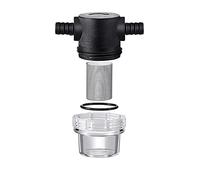 POFET 3/8 Inch Water Pump Strainer 50 Mesh Stainless Steel Screen RV Pump Filter Twist-on Pipe Strainer