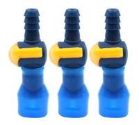 POFET 3pcs Hydration Bag Nozzle Hose Connector, Straight Hose Connector Replacement Parts water bladder, for Camelbak Tube Hydration Bags