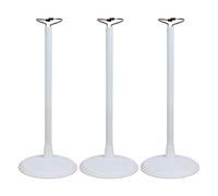 POFET 3pcs White Adjustable Stand for 14-18 Inch American Dolls and Baby Dolls Display Holder