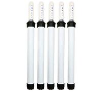 POFET 5pcs White Water Level Indicator Guage Tester, Soil Moisture Meter, Sensor, Probe, Wonderful Tool for Potted Plants 20cm/17.5cm