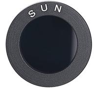 POFET Astronomical Telescope Accessories 0.965" Black Sun Filters Full-aluminum Standard Thread for Astro Optics Eyepiece