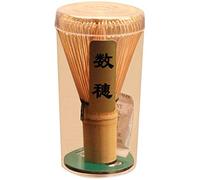 POFET Bamboo Chasen Matcha Powder Whisk Tool Japanese Tea Ceremony Accessory 60-70 prongs