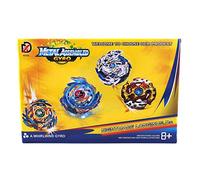 POFET Bey Battle Blade Burst 4D Set With Launcher Battling Tops Spinning Tops Storm Gyro Metal Fusion Battling Top Set Starter Set for Kid