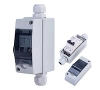 POFET Circuit Breaker 16A Support DC 400V Outdoor Waterproof Switch for Solar Power Systems Domestic Industrial