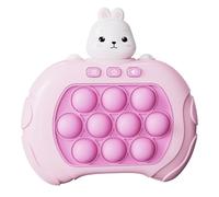 POFET Rabbit Fast Push Game Stitch Pop it Game Quick Push Light Up Popping Game for Birthday Gifts
