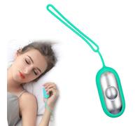 POFET Sleep Aid Device USB Charging Micro-Current Electronic Pulse Sleep Instrument for Improve Sleep Stress Relief Fast and Deep Sleep (Green)