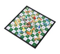 POFET Snakes and Ladders Magnetic Folding Board Game Set, Family Fun Game