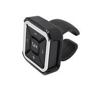 POFET Steering Wheel Remote Control Bluetooth 5.0 Remote Control Rechargeable Hands-Free Call Support Waterproof for Car Bicycle Motorcycle