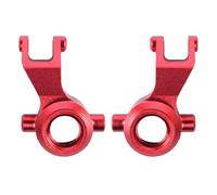 POFET Universal Steering Cup Steering Group,Upgrades Parts Compatible With 1/10 Arrma Parts And Accs,Complete Set Of Additional Screws With Bearings(Red)