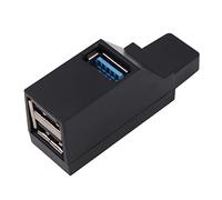 POFET USB hub,Mini USB 3.0 Hub ortable Adapter High speed Expansion Multi USB Hub Splitter Lead Adapter Cable for PC and Laptop