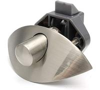 POFET Zinc Alloy Half Moon Handle Push Lock Latch Knob Caravan RV Cupboard Drawer Lock