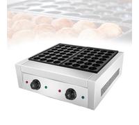 Poffertjes Machine, 84 Holes Mini Pancake Maker Machine - Commercial Electric Takoyaki Maker, Durable Stainless Steel Easy to Clean Baker for Catering Events and Parties(56)