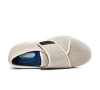 POFH Diabetic Womens Footwear Women's Casual Elderly Safety Walking Shoes Adjustable Extra Wide Widths Diabetic Shoes Extra Wide Width Walking Edema Diabetic Shoes (Color : Beige, Size : 42 EU)