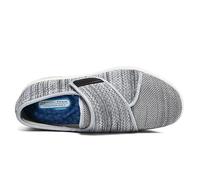 POFH Diabetic Womens Footwear Women's Casual Elderly Safety Walking Shoes Adjustable Extra Wide Widths Diabetic Shoes Extra Wide Width Walking Edema Diabetic Shoes (Color : LightGrey, Size : 40 EU)