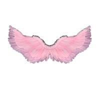 pofluany Angel Wings Fairy Angel Wing Fallen Angels Wings Halloween Fancy Dress Costume for Adult Kids Women Girls Performance Carnival Stage Halloween Christmas Birthday Party Pink