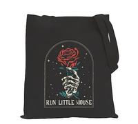 POFULL Dark Romance Gift Run Little Mouse Tote Bag, Little Mouse Tote Bag, L