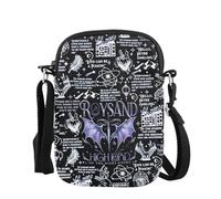 POFULL Fantasy Book Lover Gift Reader Gift Bookis Merch Book Inspired Crossbody Bag, Lord of the, 0