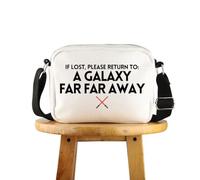 POFULL Heroes of Galaxy Gift Helmets Inspired Gift Sciences Fiction Merch A Galaxy Far Far Away Crossbody Bag, A Galaxy Far