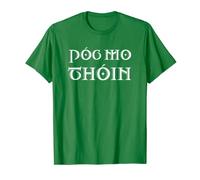 Póg Mo Thóin Gaelic Funny Irish Saying T-Shirt