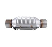 Poggapp Universal Catalytic Converter 3 400 Cell High Flow Catalytic Converter Euro 1 Round Stainless Steel