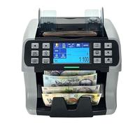 POGHDBXA Cash Register, Multi-currency Banknote Counter with Touch Screen That Allows the Classification and Detection of Foreign Currencies, for Retail