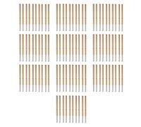 Pogo Pins P125 - J 100PCS | Spring Test Connection Probes Brass & Stainless Steel | Round Head for Gold Fingers / Solder Pads | 33.35mm Length, 5A Rated Current