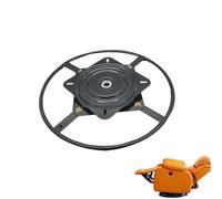 POGOAO 10in Furniture Ring Base, Heavy Duty 360° Seat Swivel Plate Base, Universal Furniture Couch Sofa Rings Base, Steel Seat Swivel Base, Rotating Turntable Hardware for Chair Recliner(500mm)