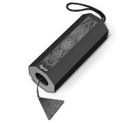 POGOLAB Wind Chimes for Garden, Dm Chord Octagon 8 Notes Meditation Wind Chimes Outdoor Indoor, Ethereal Melody Tone, Aluminum Alloy Chime Bells for Patio, Balcony or Outdoor Space Decor, Black