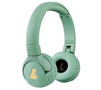 POGS Kids Bluetooth Wireless Headphones | The Gecko 2 | Foldable, Durable Headphones for Kids 3+ | Volume Limited 85 dB, Microphone | On-Ear | Wireless Music-Sharing Function (rGreen)