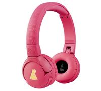 POGS Kids Wireless Bluetooth Headphones | The Gecko 2 | Adjustable and Durable Headphones for Kids 3 Years and Up | Volume Limited to 85 dB | Microphone | Music Sharing Function (RRose)