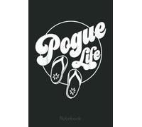 Pogue Life Vintage with Flip Flop Retro Notebook: Drawing Journal and Summer Notebook for Children Summer Journal For Kids With Writing Prompts, Interactive Diary Scrapbook
