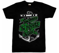 Pogues The Rum Sodomy and The L Men s T Shirt Man T-Shirt 100% Cotton Sleeve Shirt Black