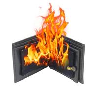 POHDHK Magic Trick Fire Flaming Wallet, Inconceivable Street Show Prop, Magician Wallets, Leather, Novelty Wallet for Magician