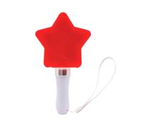 pohejuy Glow Sticks 15-Color LED Star Shape Battery-Powered Reusable Wand | Wedding Birthday Light Up Wands for Indoor Outdoor Concert Wedding Sport Events Dancing Holiday