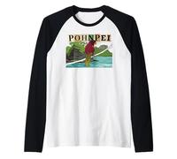 Pohnpei Micronesia Nan Madol Island Heritage Pride Raglan Baseball Tee
